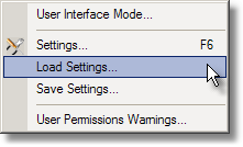 loadSettings