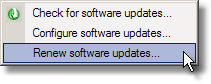 toolsRenewSoftwareUpdates