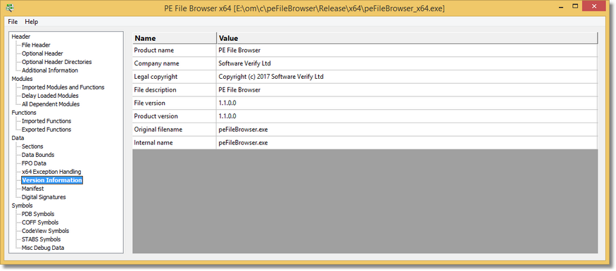 uiVersionInformation