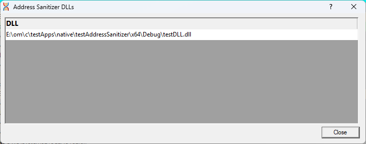 addressSanitizerDLLs