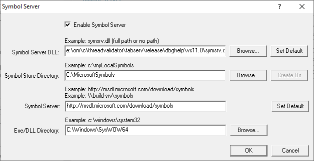 symbol-server-dialog