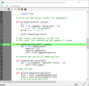 Python Memory Validator - memory leak detector | Software Verify